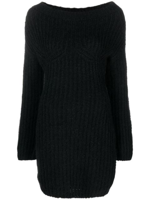 DSQUARED2 Alp off-shoulder knitted minidress