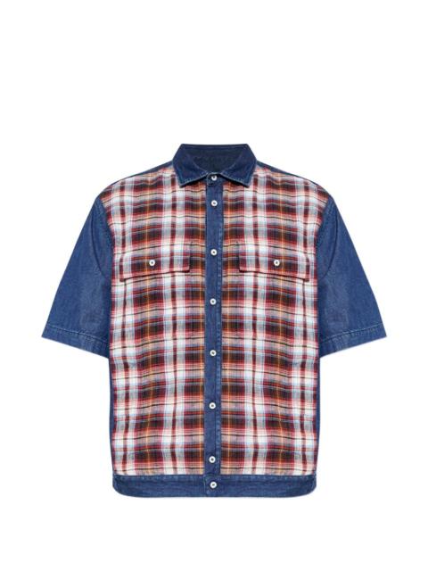 DSQUARED2 checked denim shirt