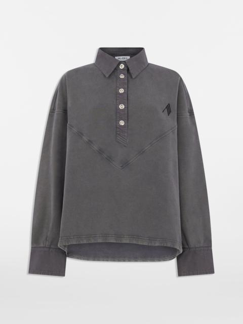 THE ATTICO VINTAGE GREY SWEATSHIRT