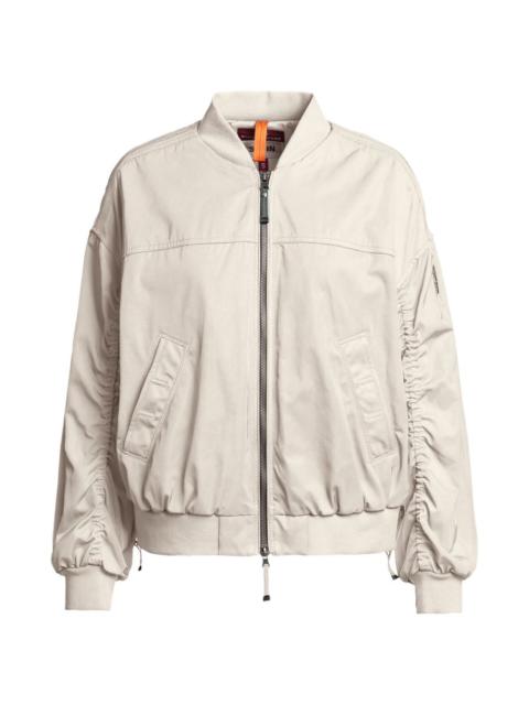 PARAJUMPERS ruched bomber jacket
