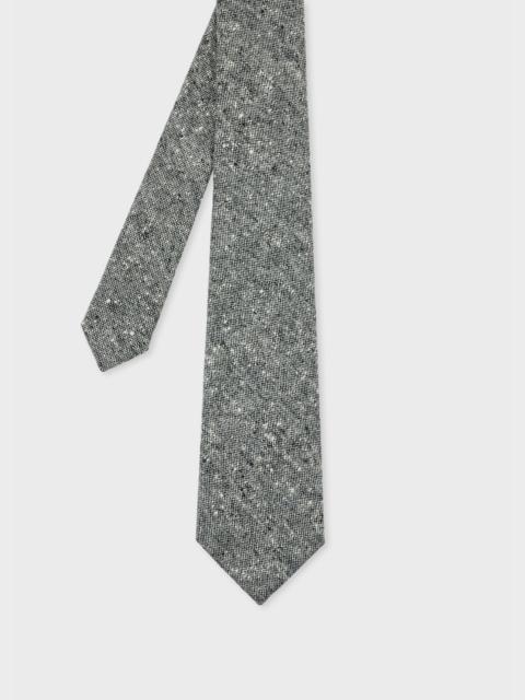 Paul Smith Grey Wool Donegal Tie