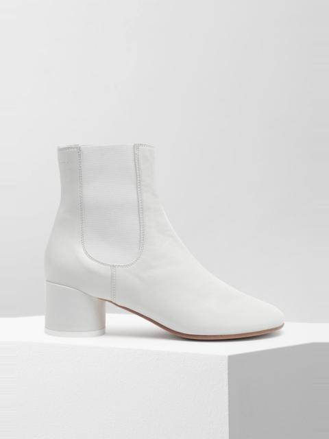 MM6 Maison Margiela 6-heel leather chelsea boots