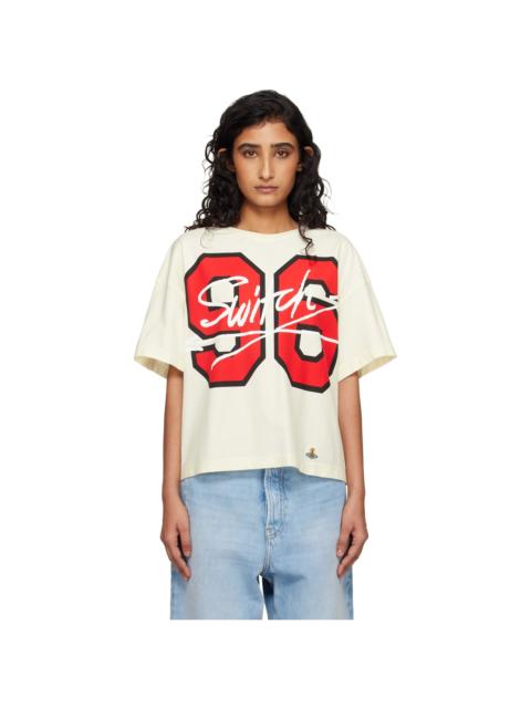 Vivienne Westwood Off-White Cotton Jersey 96 Switch Box T-shirt