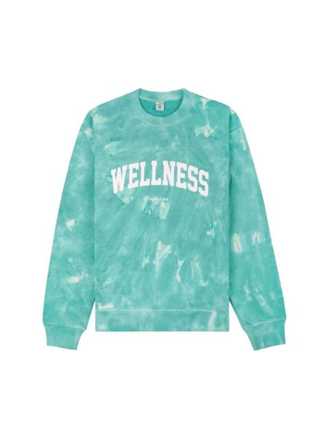 Sporty & Rich Wellness tie-dye sweatshirt