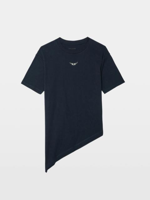 Zadig & Voltaire Edda Asymmetric T Shirt