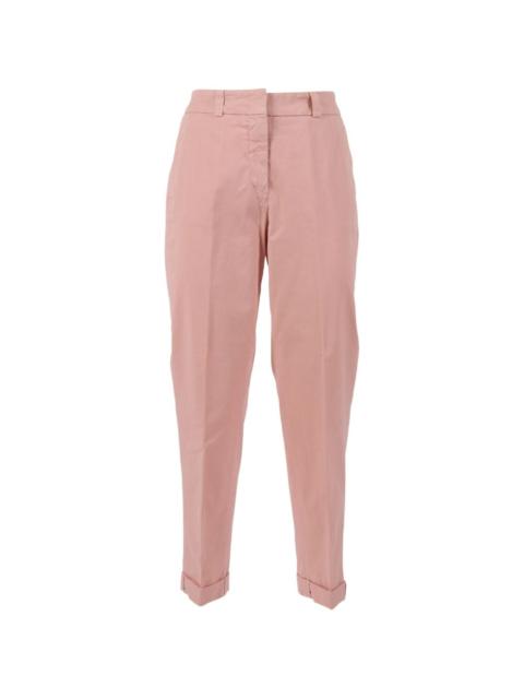 PESERICO belt-loop cuffed trousers