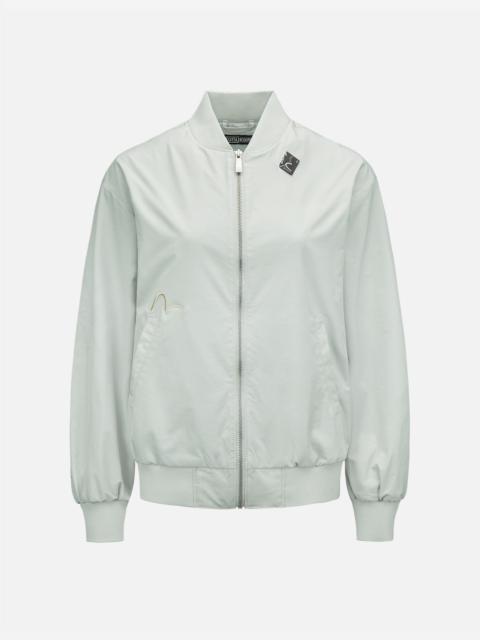 EVISU Line Embroidered Trench Jacket