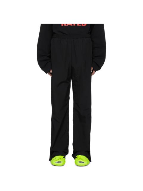 BALENCIAGA Black Tracksuit Lounge Pants
