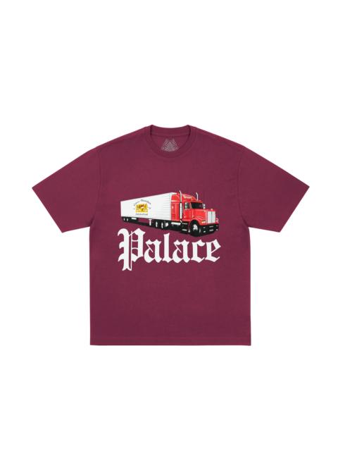 PALACE TRUCK OFF T-SHIRT RICH WINE