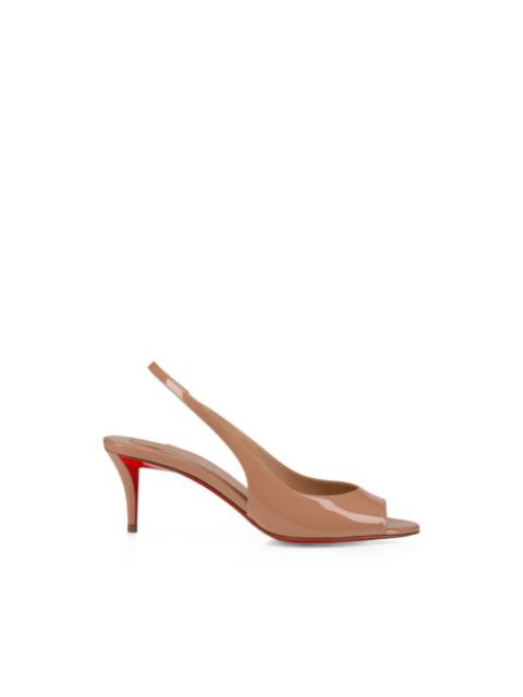 Christian Louboutin Sofia Z patent-calf-leather slingback pumps