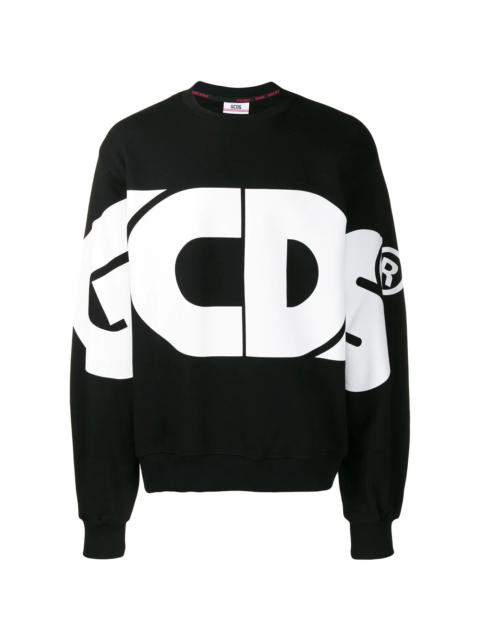 GCDS logo print sweatshirt