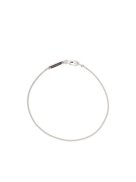 TOM WOOD Jil curb-chain bracelets