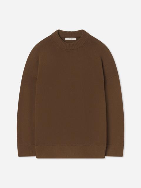 CO Boyfriend Crew Sweater in Cotton