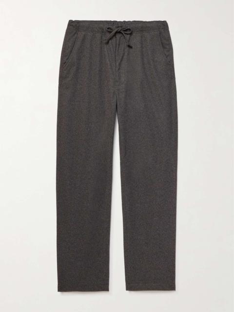 orSlow New Yorker Straight-Leg Tweed Drawstring Trousers