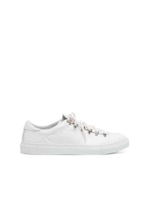 round-toe low-top sneakers