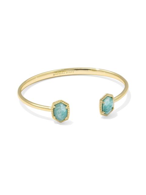 KENDRA SCOTT Daphne Gold Frame Cuff Bracelet