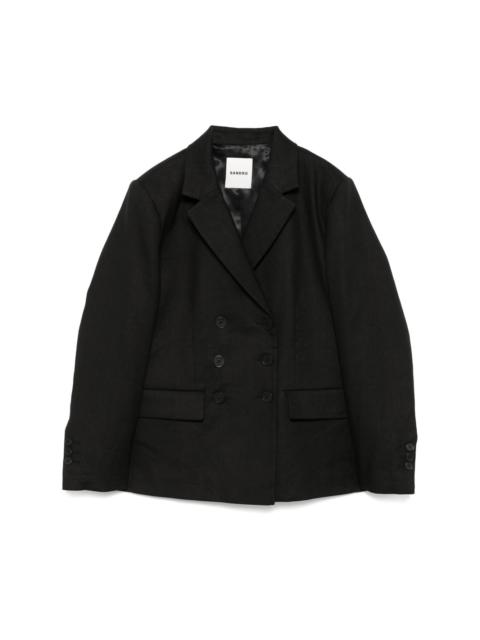Sandro double-breasted blazer