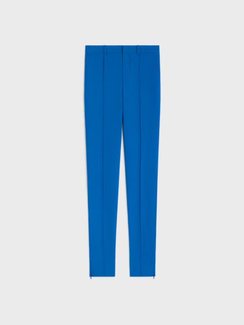 CELINE slim trousers IN stretch wool gabardine