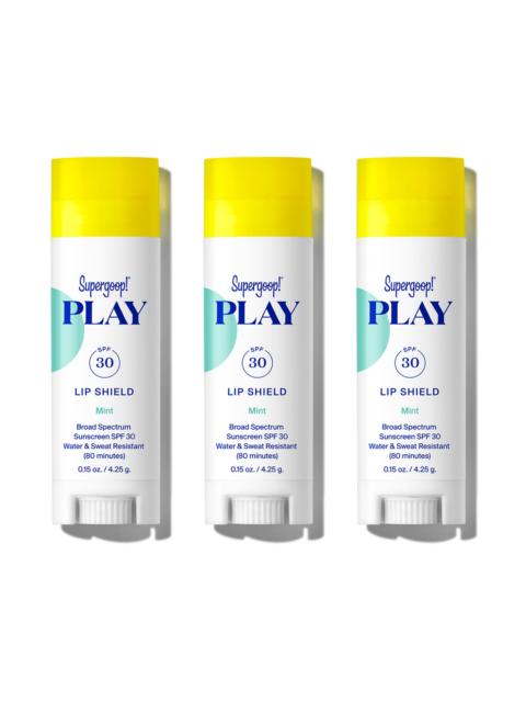 Supergoop PLAY Lip Shield SPF 30 Mint