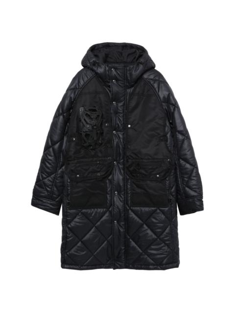 x Innerraum hooded quilted jacket