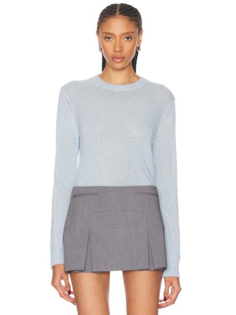 Enza Costa Cashmere Easy Long Sleeve Crewneck Sweater