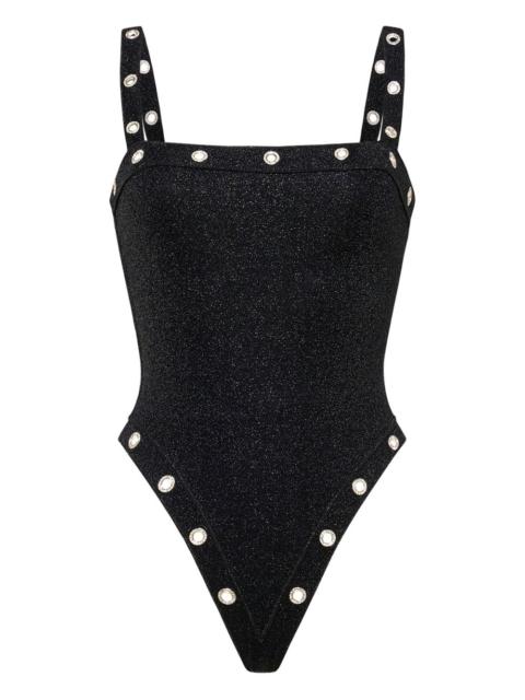 Oséree Lumière studded swimsuit