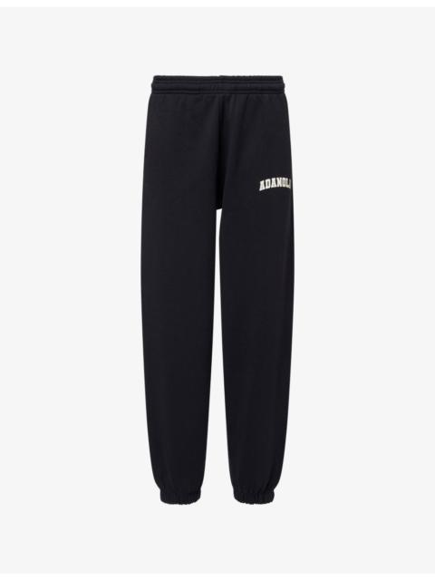 ADANOLA Varsity Cotton-Blend Jogging Bottoms