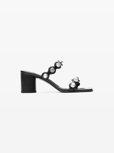 Alexander Wang Rexa 65mm Sandal in Leather