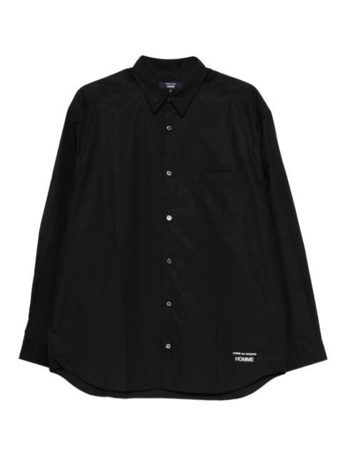 Comme des Garçons SHIRT collor cotton shirt