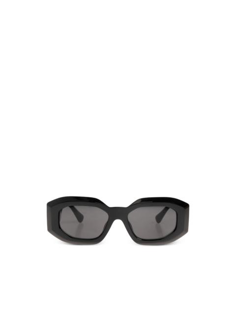 VERSACE geometric-frame sunglasses