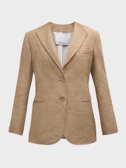 Relaxed Single-Breasted Blazer