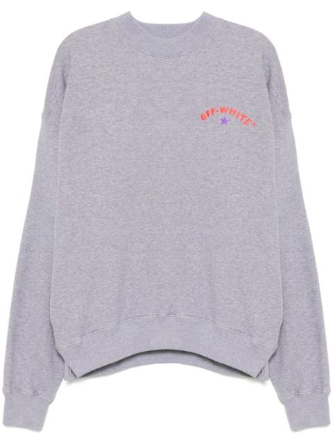 Off-White logo-print sweatshirt
