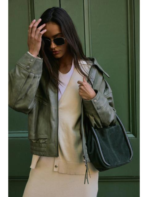 FREE PEOPLE Barlow Suede Bucket Bag