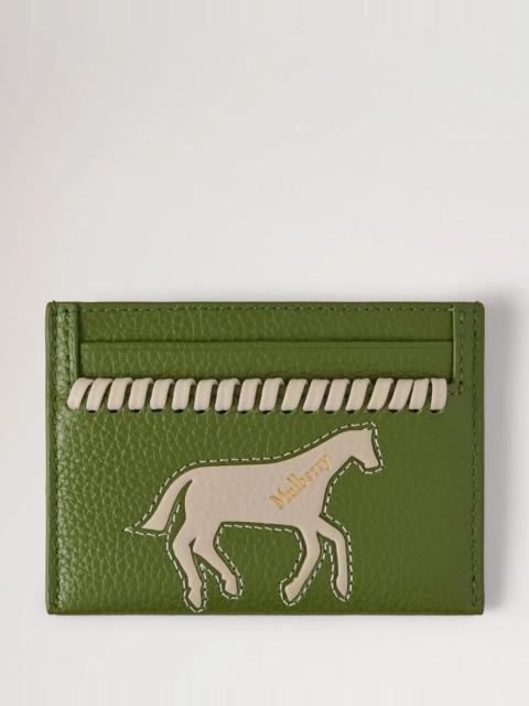 Mulberry Horse Credit Card Slip Small Classic Grain