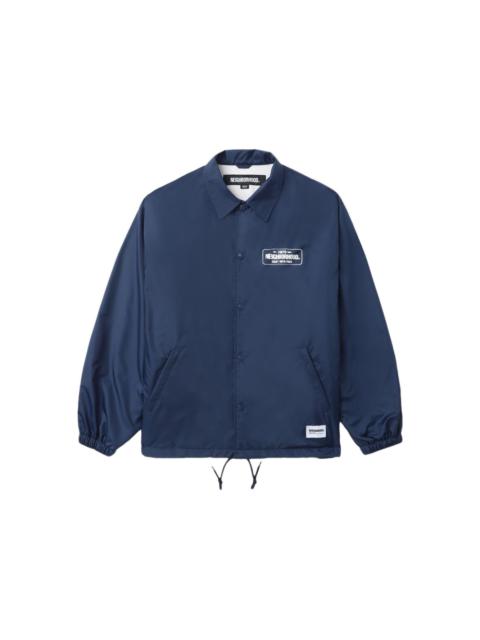 NEIGHBORHOOD drawstring logo-patch coach jacket
