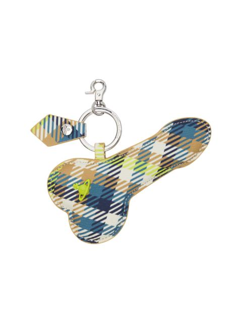 Vivienne Westwood Multicolor Flat Penis Keychain
