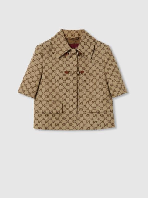 GUCCI GG canvas jacket with Horsebit