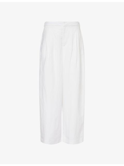 rag & bone Chappell Pleated Woven Trousers