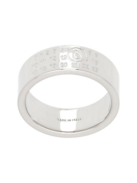 MM6 Maison Margiela Numeric Minimal Signature Ring