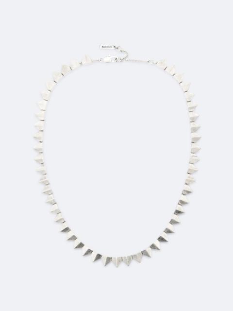 ALLSAINTS SPIKE METAL BEAD NECKLACE