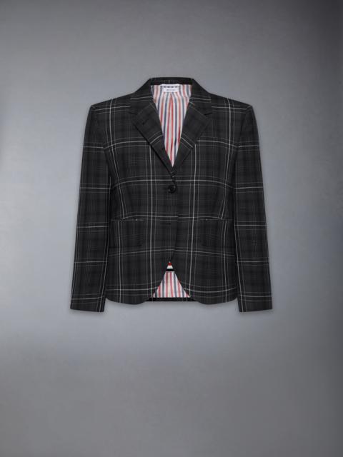 Thom Browne WINDOWPANE PLAID COOL WOOL SPORTCOAT