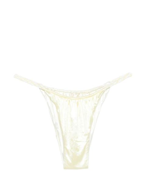 ISA BOULDER twist strap bikini bottom
