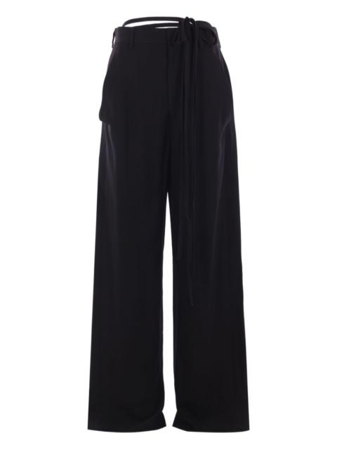 Ann Demeulemeester Anneke tie-waist palazzo pants
