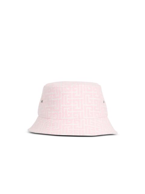 Balmain Balmain-monogrammed jacquard bucket hat