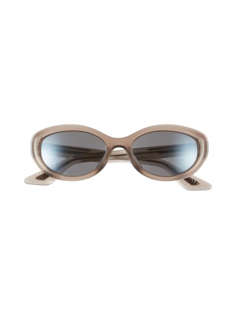 x KHAITE 1968C 53mm Oval Sunglasses