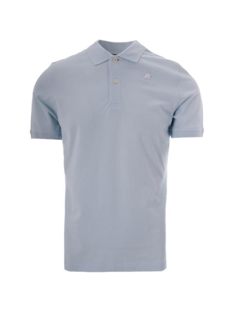K-WAY logo-appliqué polo shirt