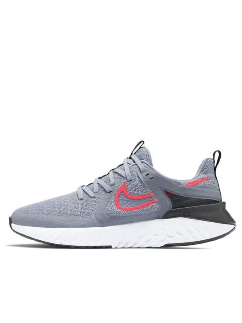 Nike Nike Legend React 2 'Obsidian Mist Laser Crimson' AT1368-402