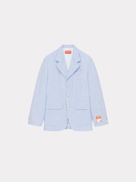 KENZO Oversized linen blazer