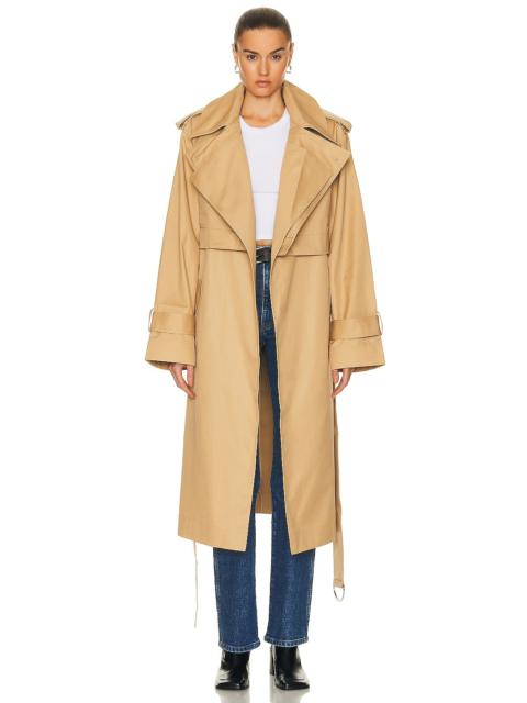 GRLFRND The Convertible Trench Coat