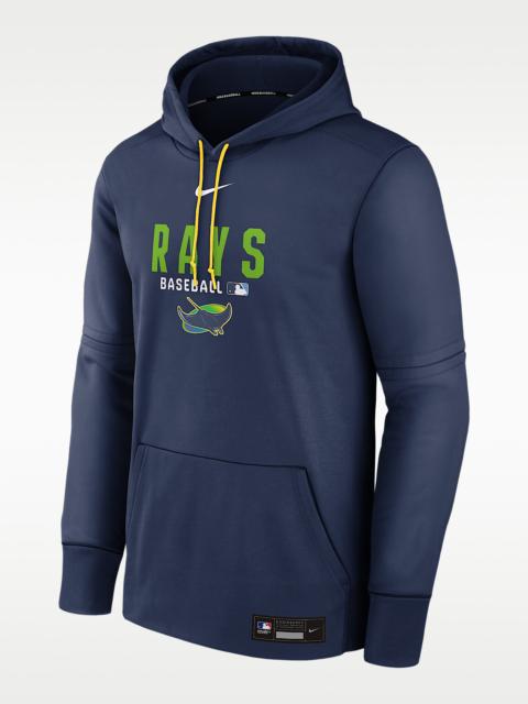 Nike Tampa Bay Rays Authentic Collection Men's Nike Therma MLB Pullover Hoodie